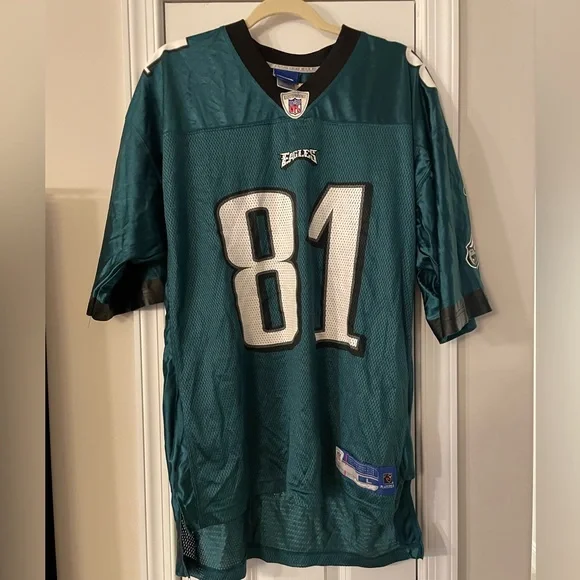 Philadelphia Eagles Jersey - Terrell Owens #81 - Size Large - Reebok - Picture 2 of 6